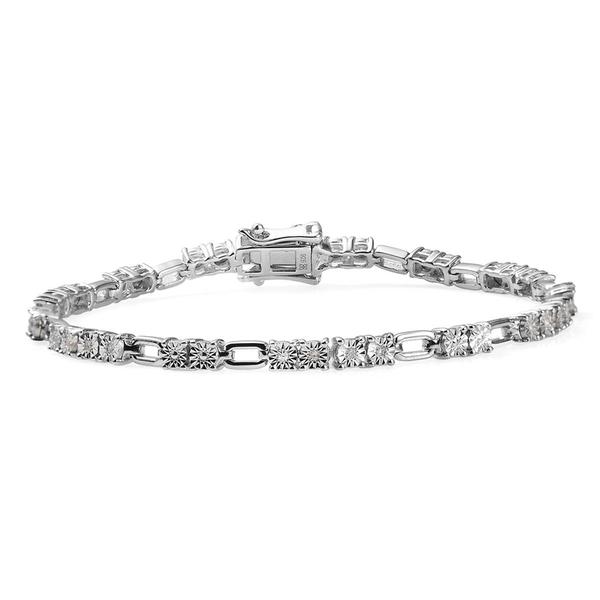 Nova Star(R) 24-Stone 1/10ctw. Lab Grown Diamond Fashion Bracelet alternate view