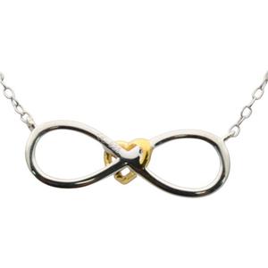 Diamond Classics(tm) 1/10ctw. Diamond Infinity Pendant Necklace alternate view