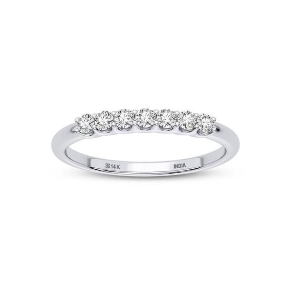 Nova Star(R) 1/4ctw. Lab Grown Diamond 7 Stone Wedding Band