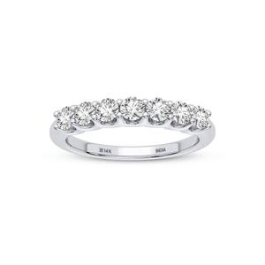 Nova Star(R) 3/4ctw. Lab Grown Diamond 7 Stone Wedding Band