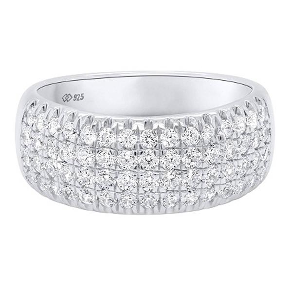 Nova Star(R) Sterling Silver & 1ctw. Lab Grown Diamond Ring alternate view