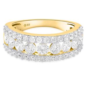 Nova Star(R) 2ctw. Lab Grown Diamond Band Ring alternate view
