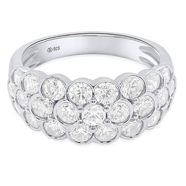 Nova Star(R) 2ctw. Sterling Silver Lab Grown Diamond Statement Ring alternate view