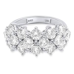 Nova Star(R) Sterling Silver 3ctw. Lab-Grown Diamond Fashion Ring alternate view