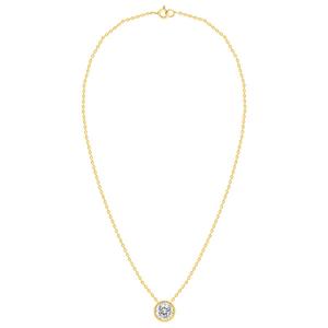 Nova Star(R) 1ctw. Round Lab-Grown Diamond Solitaire Pendant