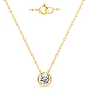 Nova Star(R) 1ctw. Round Lab-Grown Diamond Solitaire Pendant alternate view