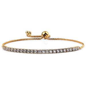 Nova Star(R) Gold-Plated 1ctw. Lab-Grown Diamond Bolo Bracelet