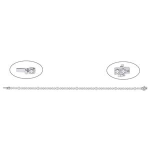 Nova Star(R) Round & Oval Lab Grown Diamond Link Bracelet alternate view