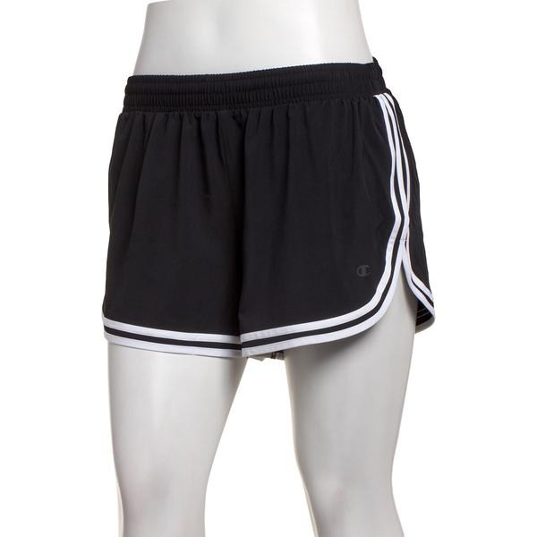 Womens Champion(R) Black Varsity Shorts