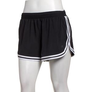 Womens Champion(R) Black Varsity Shorts