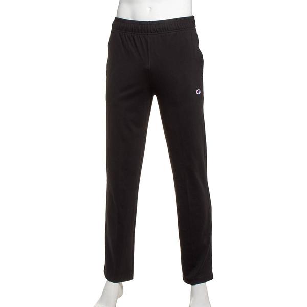 Mens Champion(R) Open Bottom Jersey Pants alternate view