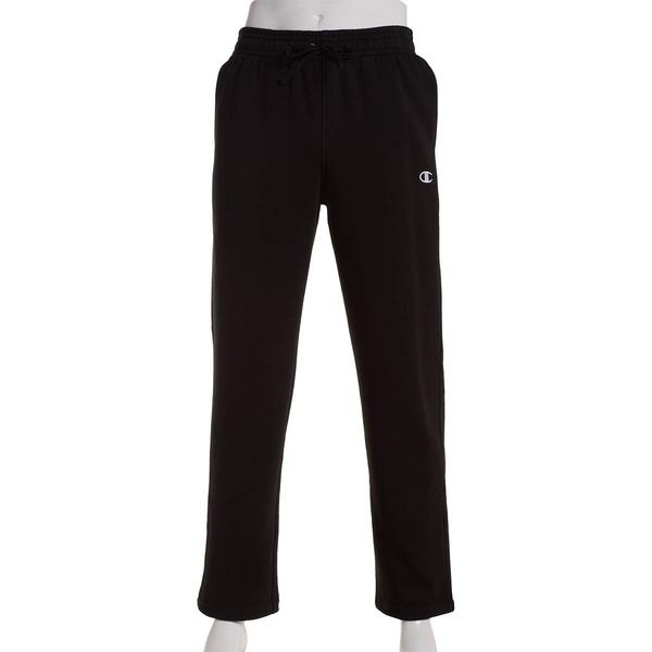 Mens Champion(R) Open Bottom Solid Sweatpants alternate view