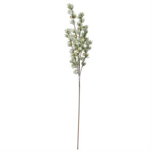 K&K Interiors Snowy Pine Stem with Gold Bells