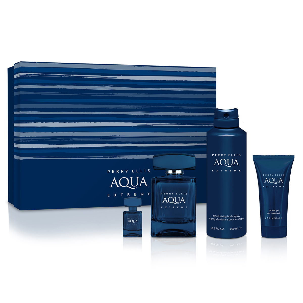 Perry Ellis Aqua Extreme 4pc. Gift Set