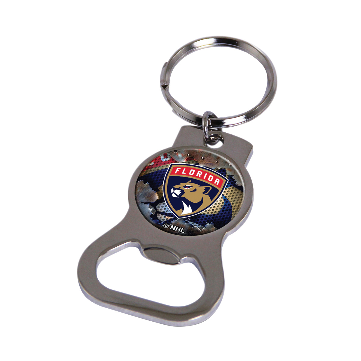 NHL Florida Panthers Bottle Opener Key Ring