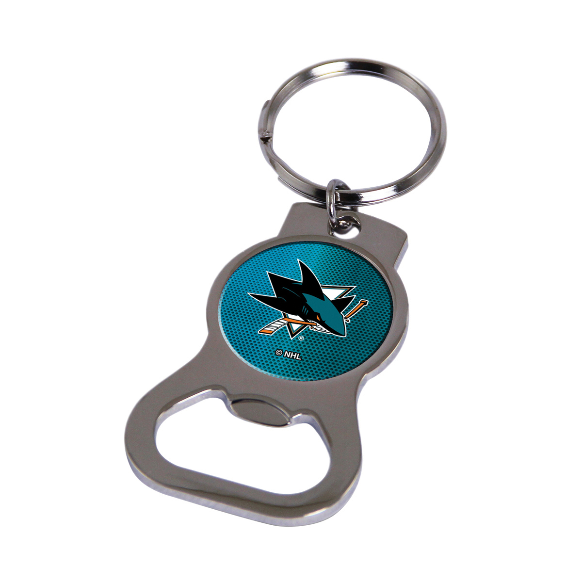 NHL San Jose Sharks Bottle Opener Keychain