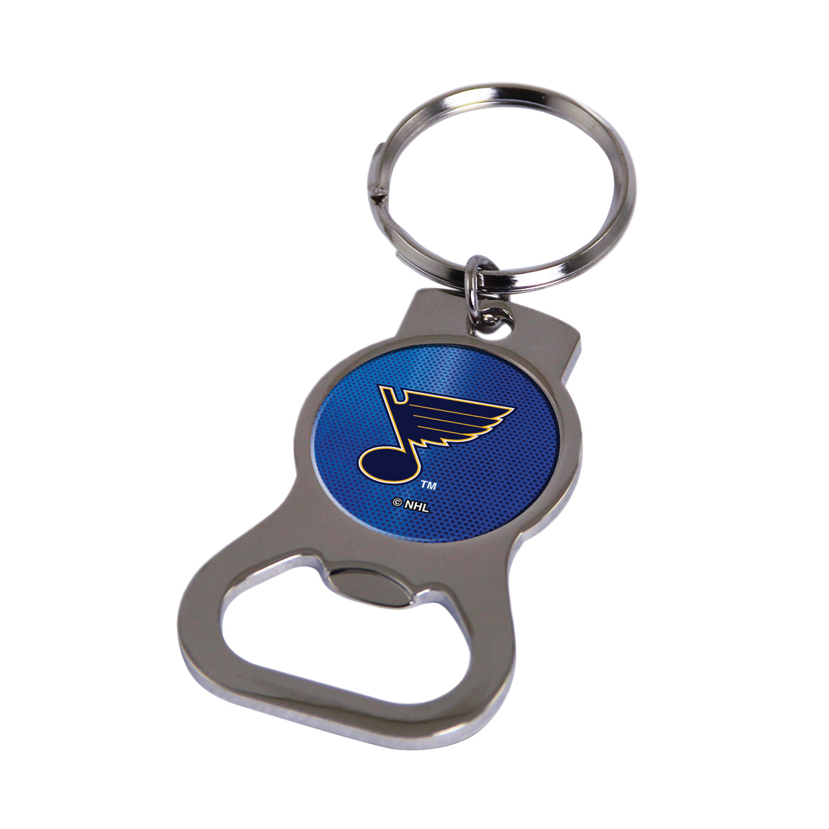 NHL St. Louis Blues Bottle Opener Keychain