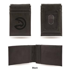 Mens NBA Atlanta Hawks Faux Leather Front Pocket Wallet alternate view