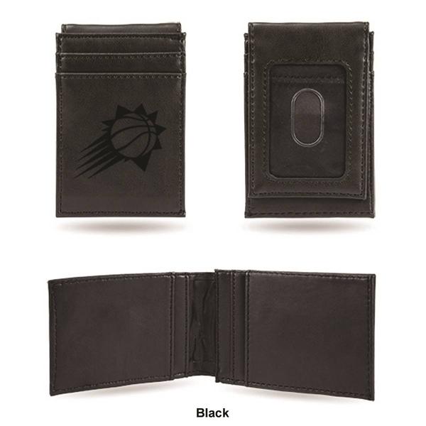 Mens NBA Phoenix Suns Faux Leather Front Pocket Wallet alternate view