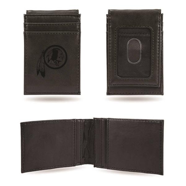 Mens NFL Washington Commanders Faux Leather Pocket Wallet