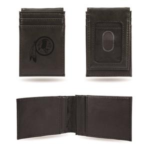 Mens NFL Washington Commanders Faux Leather Pocket Wallet