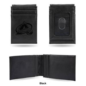 Mens NHL Colorado Avalanche Faux Leather Front Pocket Wallet alternate view
