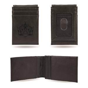 Mens NHL Los Angeles Kings Faux Leather Front Pocket Wallet