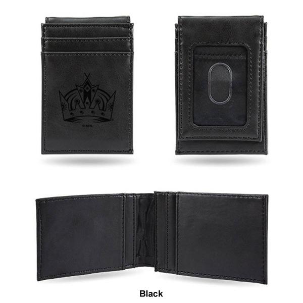 Mens NHL Los Angeles Kings Faux Leather Front Pocket Wallet alternate view