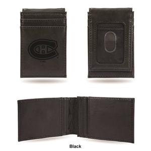Mens NHL Montreal Canadiens Faux Leather Front Pocket Wallet alternate view