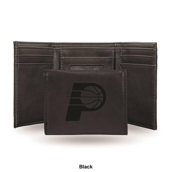 Mens NBA Indiana Pacers Faux Leather Trifold Wallet alternate view