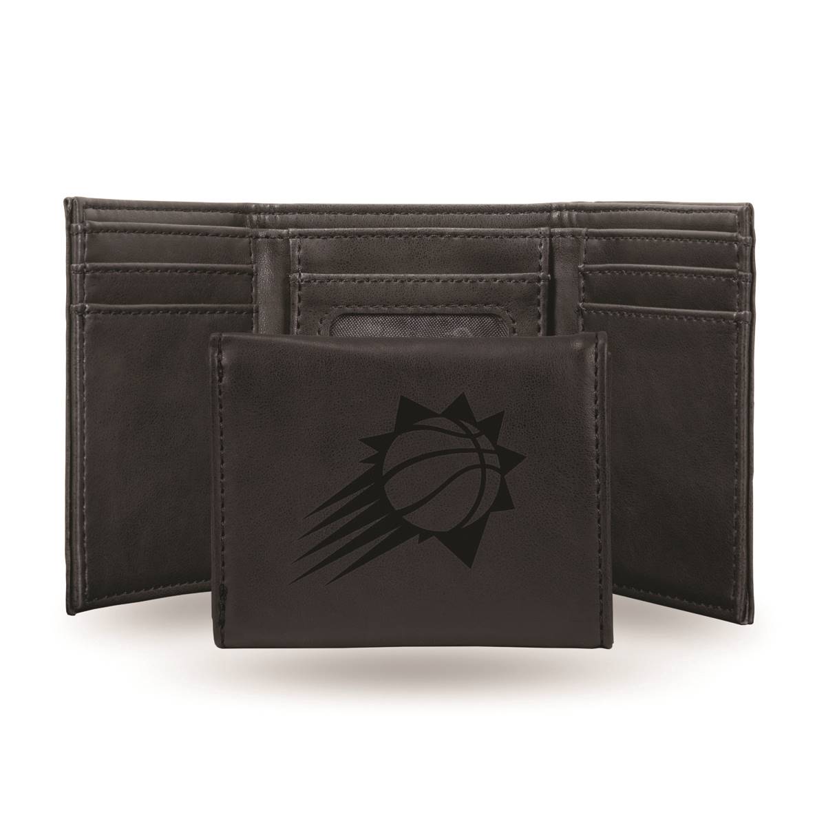 Mens NBA Phoenix Suns Faux Leather Trifold Wallet