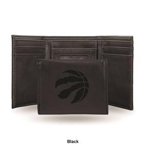 Mens NBA Toronto Raptors Faux Leather Trifold Wallet alternate view