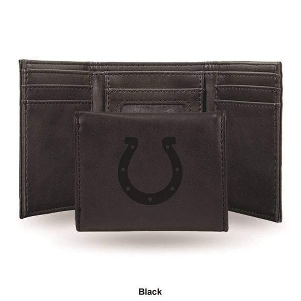 Mens NFL Indianapolis Colts Faux Leather Trifold Wallet alternate view
