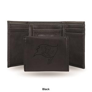 Mens NFL Tampa Bay Buccaneers Faux Leather Trifold Wallet alternate view