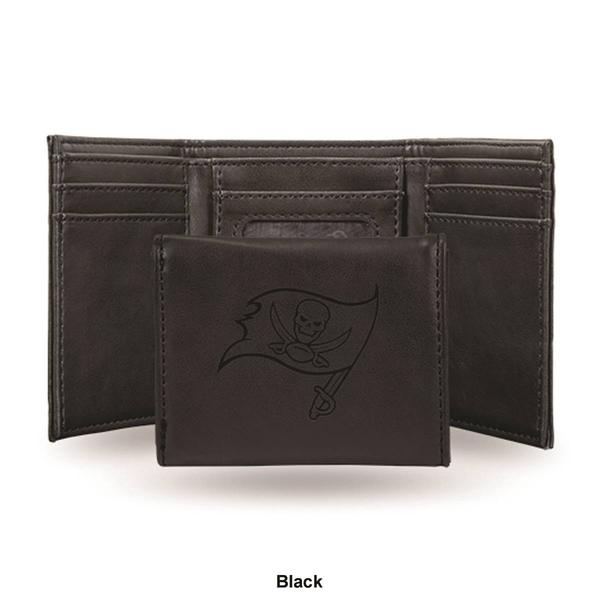 Mens NFL Tampa Bay Buccaneers Faux Leather Trifold Wallet alternate view