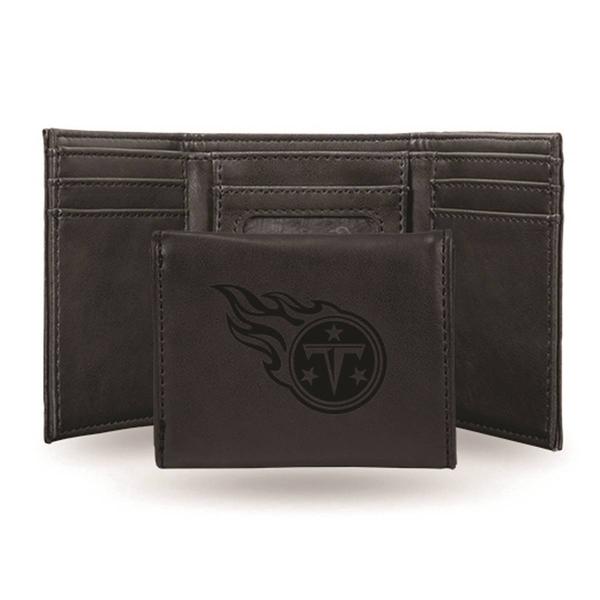 Mens NFL Tennessee Titans Faux Leather Trifold Wallet