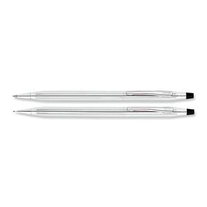 Cross Classic Century Lustrous Chrome Ballpoint Pen Set