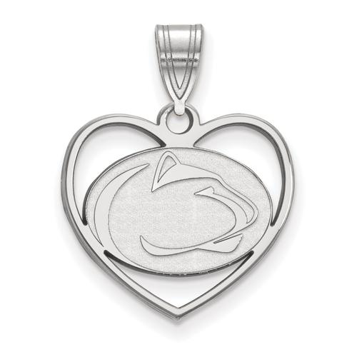 Penn State University Heart Pendant