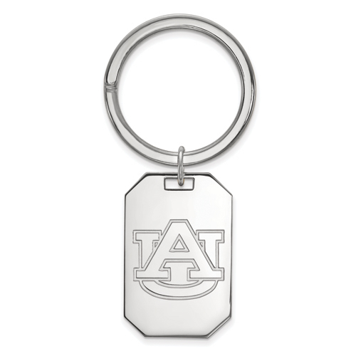 Auburn University Sterling Silver Keychain
