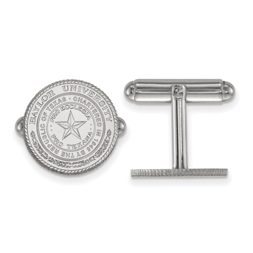 Mens Baylor University Crest Cuff Links