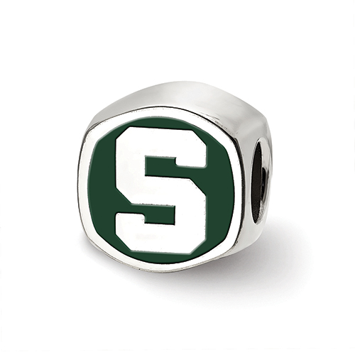 Michigan State University Bead Charm