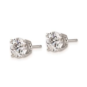 Pure Fire 14kt. White Gold 2ctw. Diamond 4-Prong Earrings alternate view