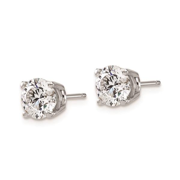 Pure Fire 14kt. White Gold 2ctw. Diamond 4-Prong Earrings alternate view