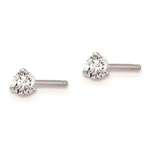 Pure Fire 14kt. White Gold 1/5ctw. Certified Lab Diamond Earrings alternate view
