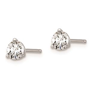 Pure Fire 14kt. White Gold 1/2ctw. Certified Lab Diamond Earrings alternate view
