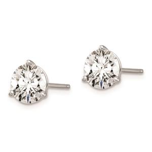 Pure Fire 14kt. White Gold Lab Grown 1 1/2ctw. Diamond Earrings alternate view
