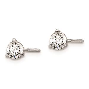 Pure Fire 14kt. White Gold 1/2ctw Certified Lab Diamond Earrings alternate view