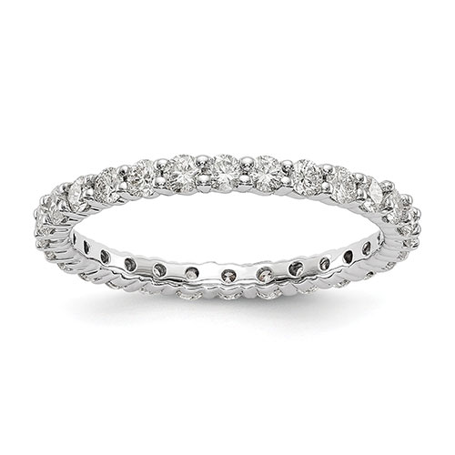 Endless Affection(tm) 14kt. White Gold Eternity Band