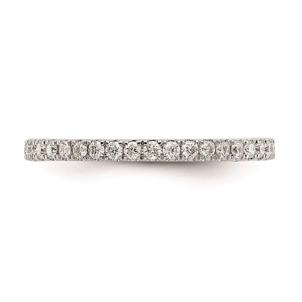 Pure Fire 14kt. White Gold Lab Grown Diamond Eternity Band