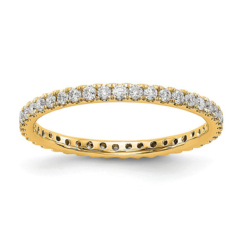 Endless Affection(tm) Yellow Gold 14kt. Eternity Band